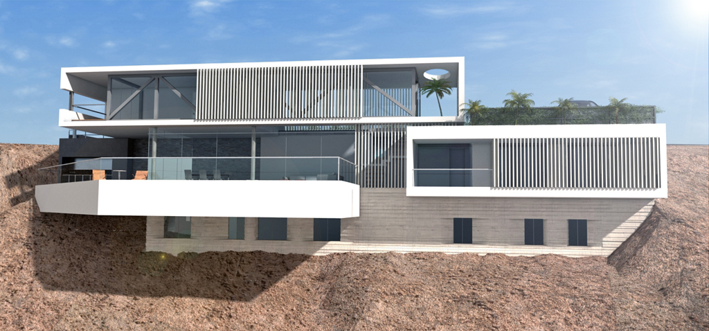 Casa Lomas C7 vista frontal